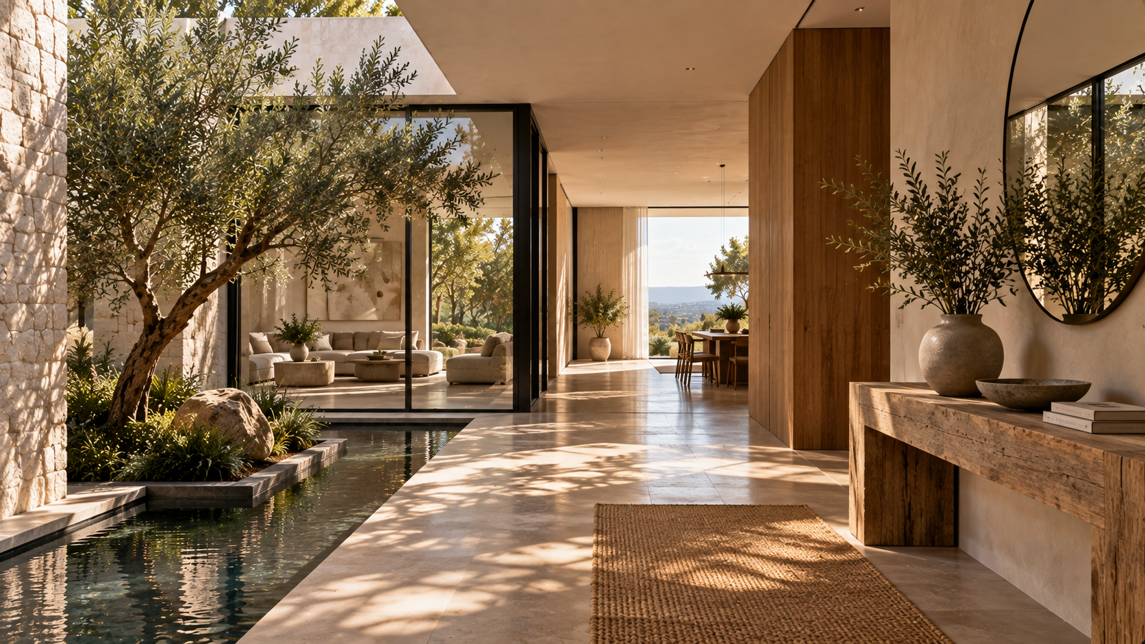 House of Natural Light interior detail