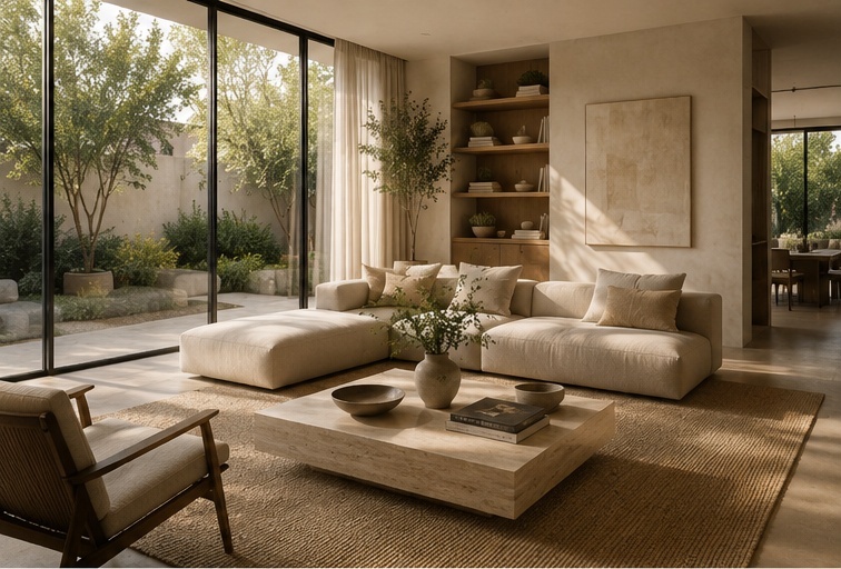 House of Natural Light interior design