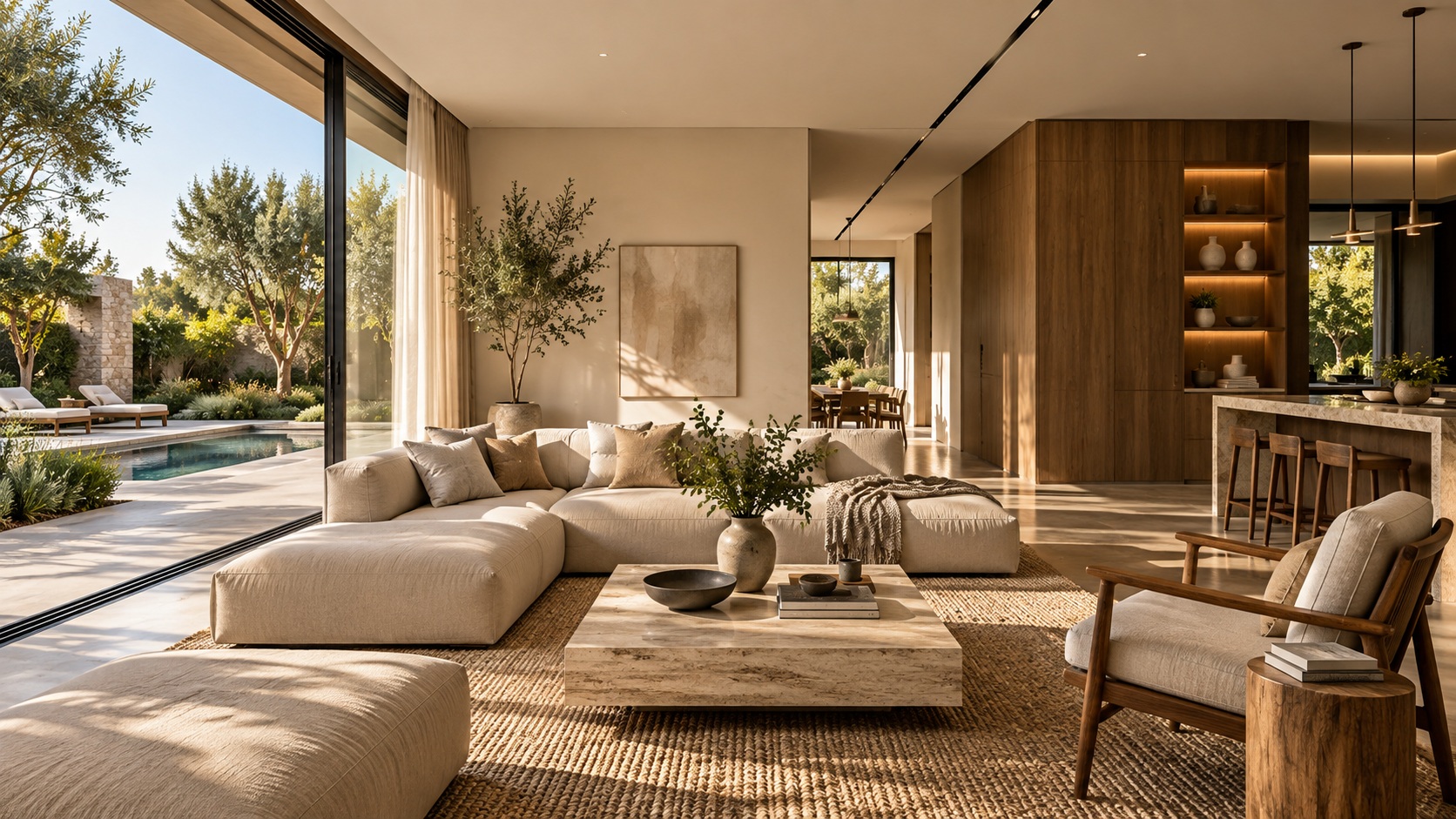 Modern Villa interior detail